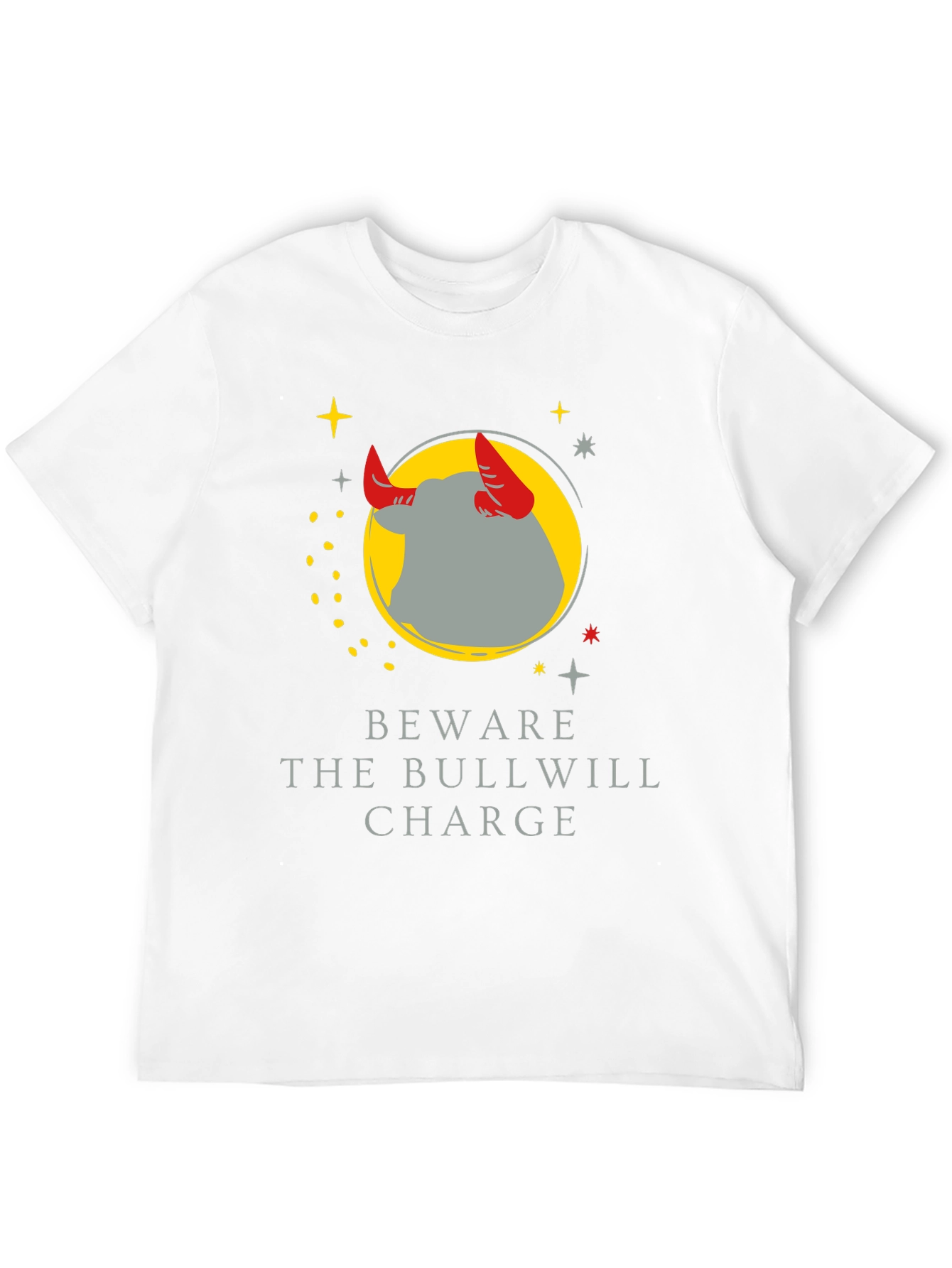 Beware the Bullwill Charge Graphic Tee