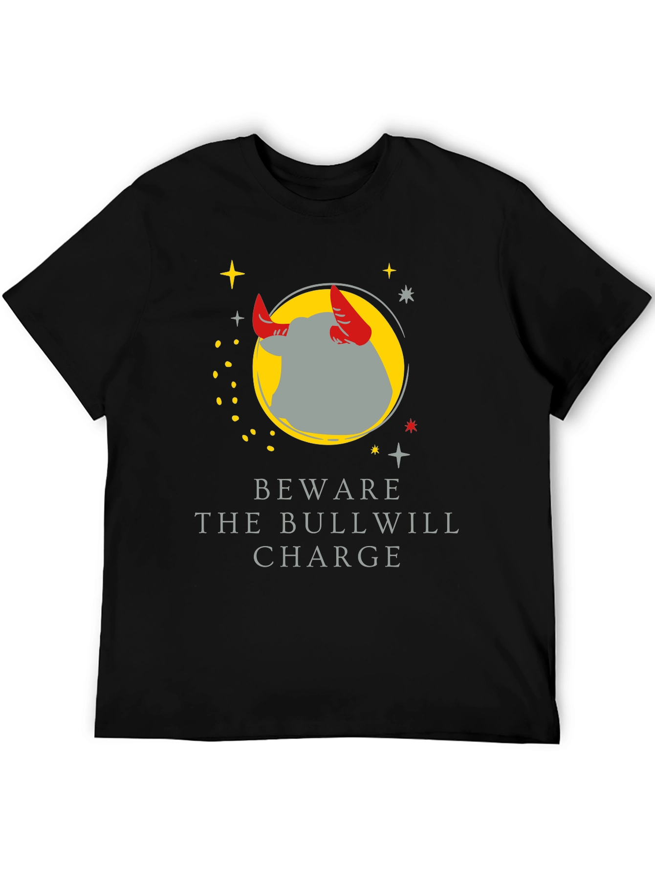 Beware the Bullwill Charge Graphic Tee