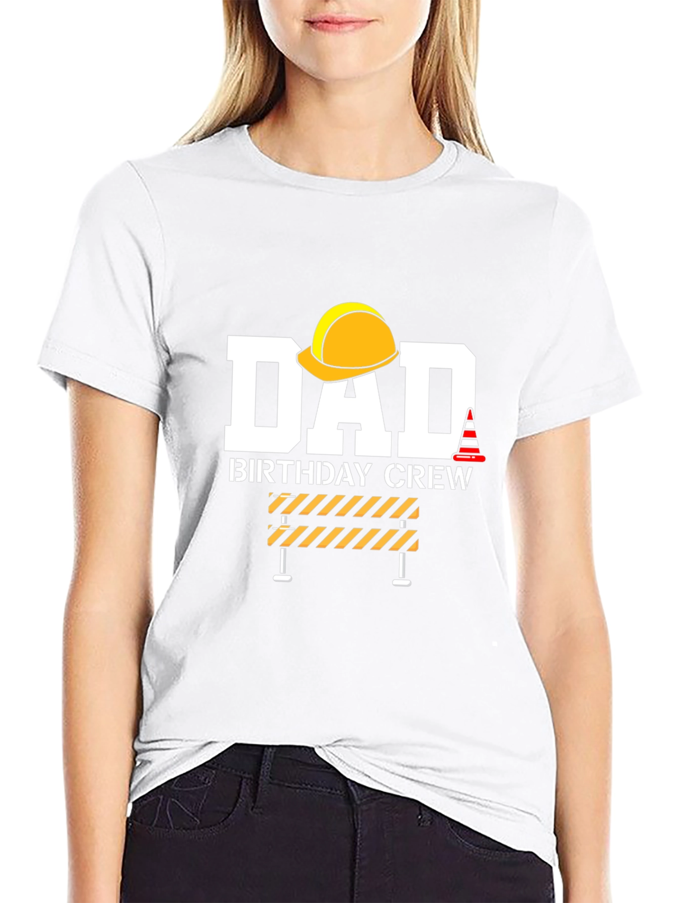 Dad Birthday Crew Graphic T-Shirt
