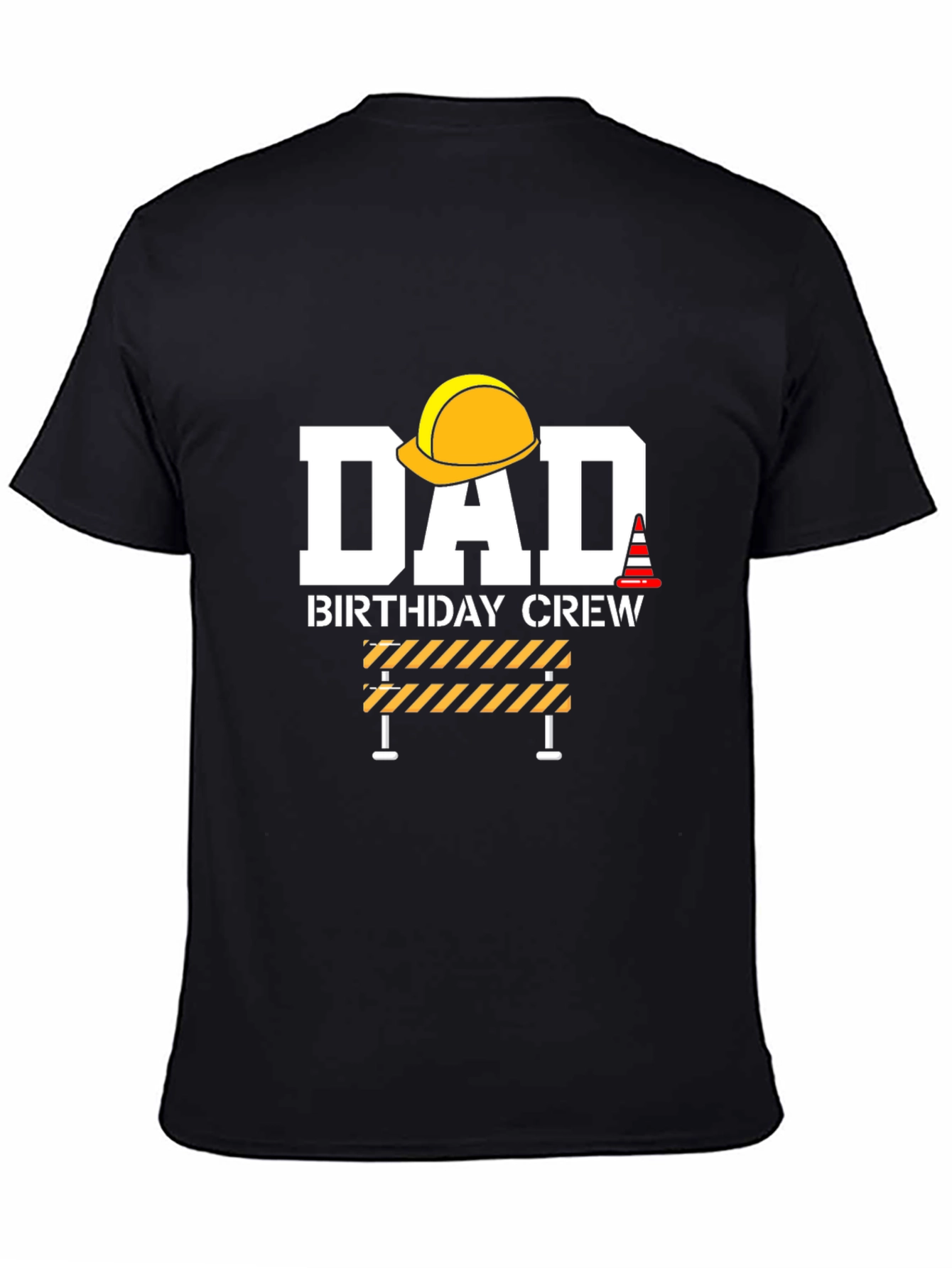 Dad Birthday Crew Graphic T-Shirt