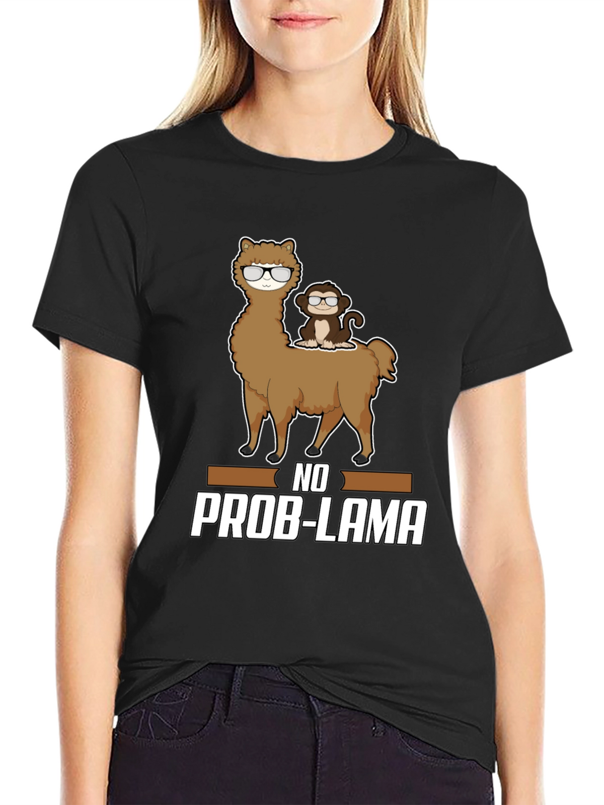 No Prob-Llama Graphic Tee