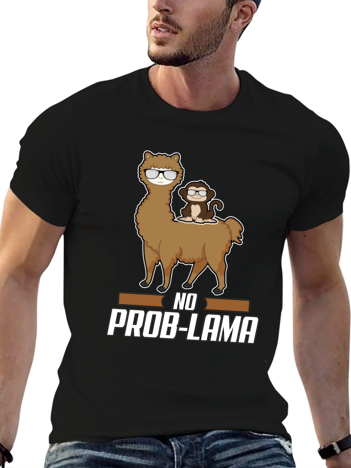 No Prob-Llama Graphic Tee