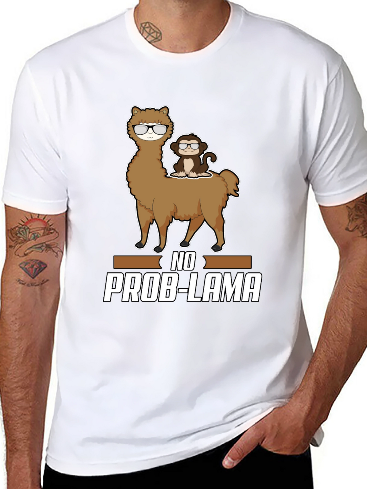 No Prob-Llama Graphic Tee