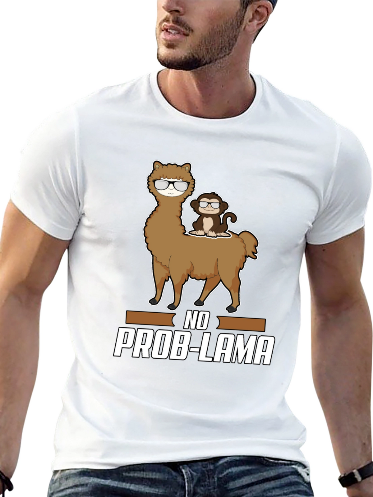 No Prob-Llama Graphic Tee