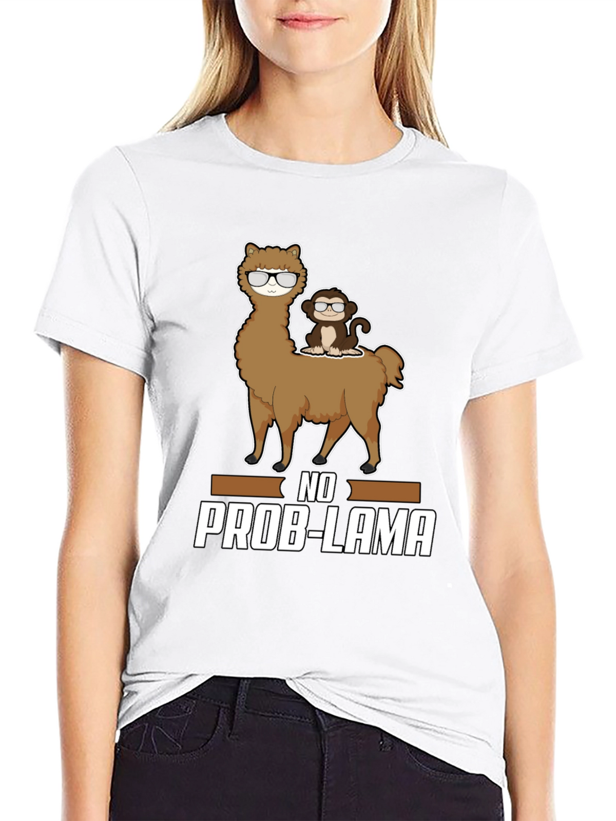 No Prob-Llama Graphic Tee