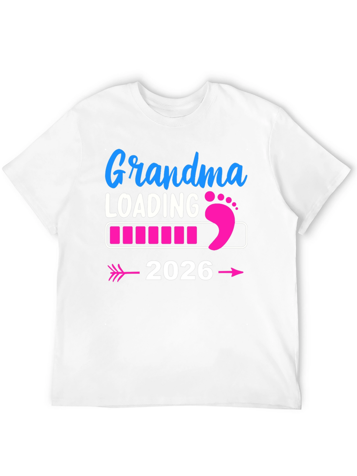 Grandma Loading 2026 Pregnancy Announcement T-Shirt
