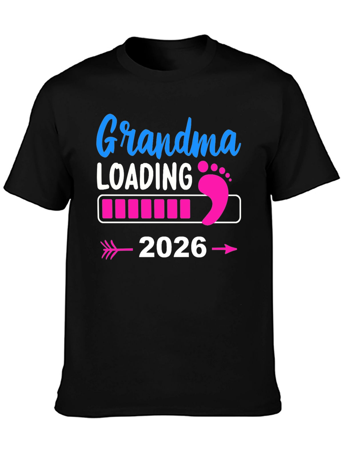 Grandma Loading 2026 Pregnancy Announcement T-Shirt
