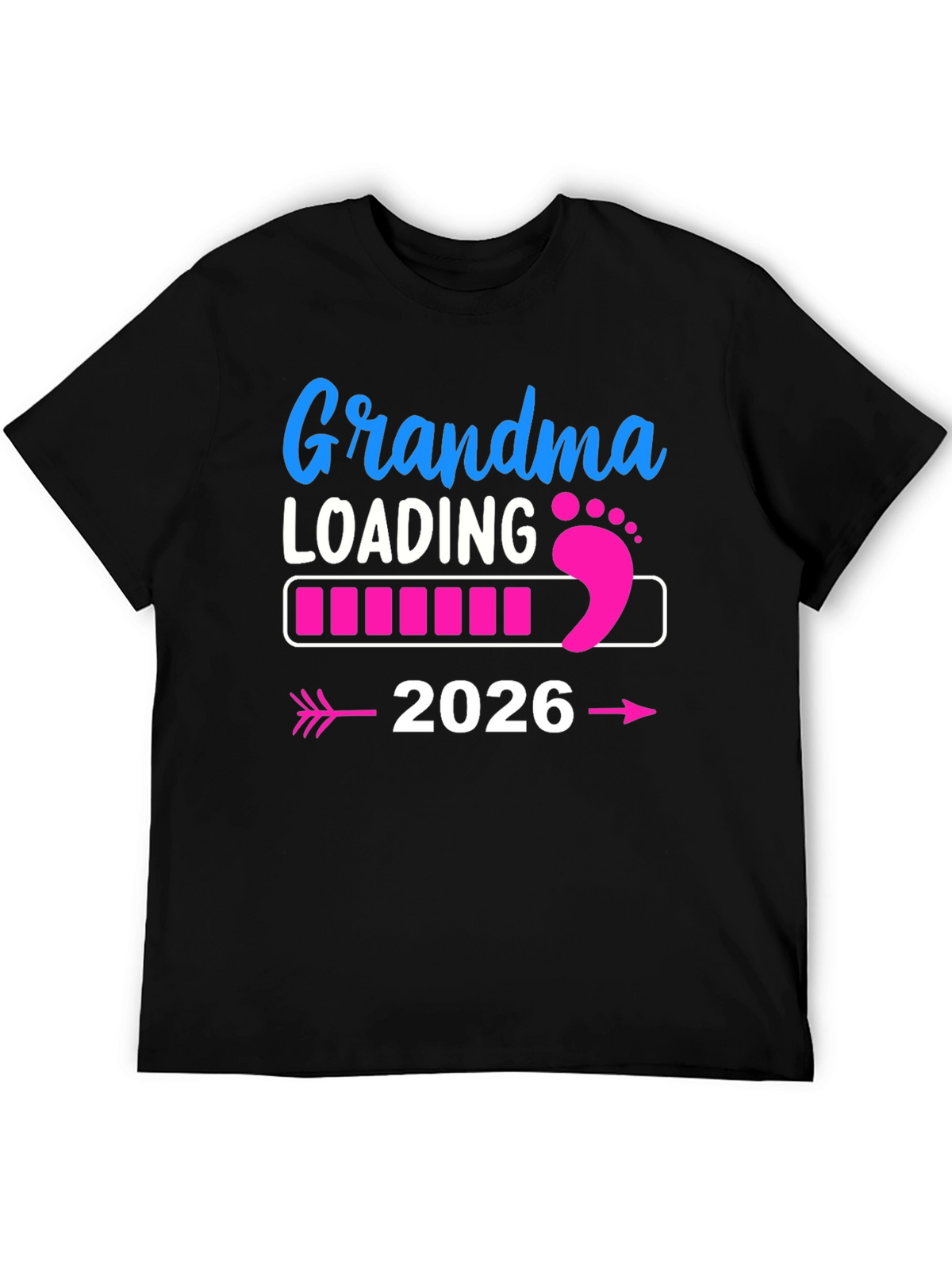 Grandma Loading 2026 Pregnancy Announcement T-Shirt