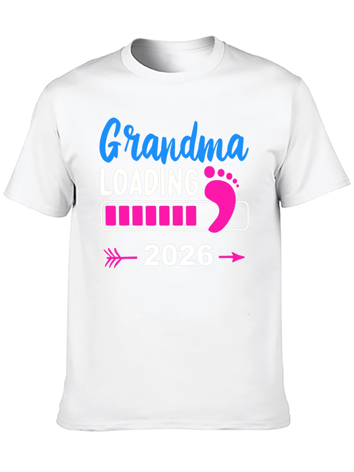 Grandma Loading 2026 Pregnancy Announcement T-Shirt