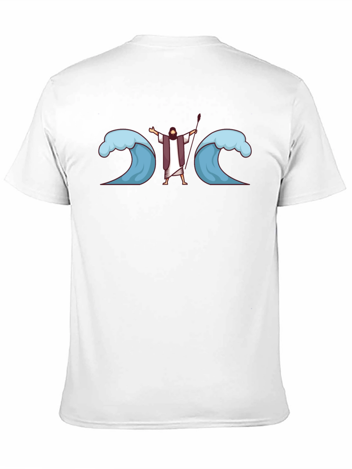 Moses Parting Waters Graphic T-Shirt