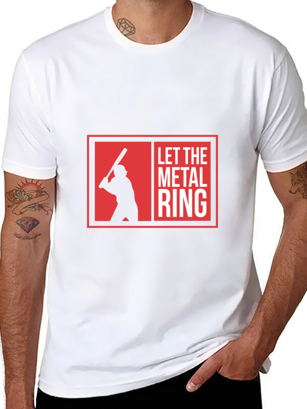 Let The Metal Ring Black T-Shirt