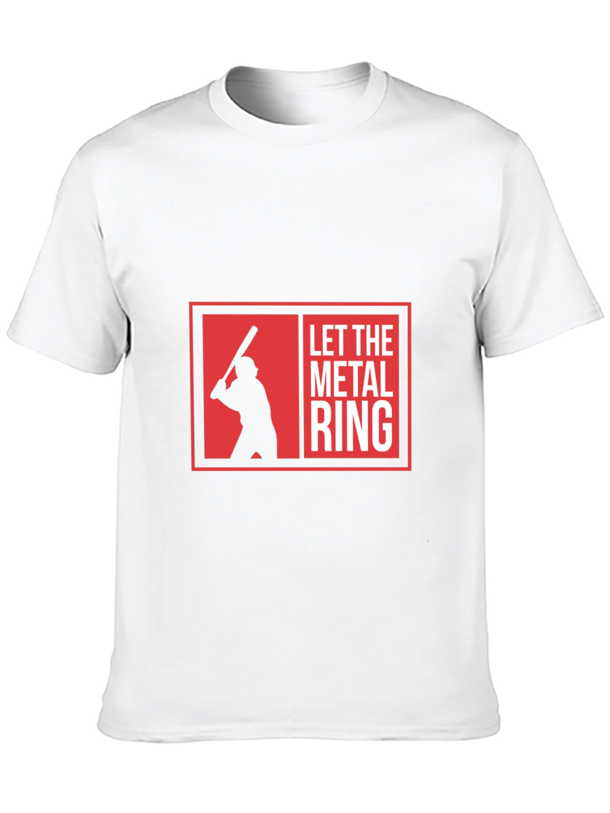 Let The Metal Ring Black T-Shirt