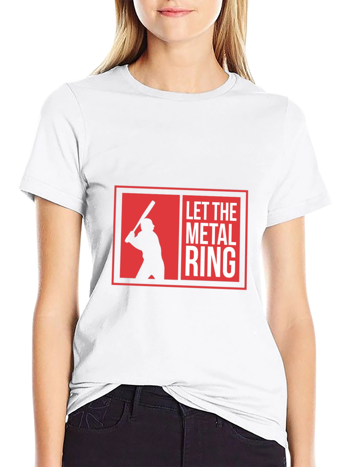 Let The Metal Ring Black T-Shirt
