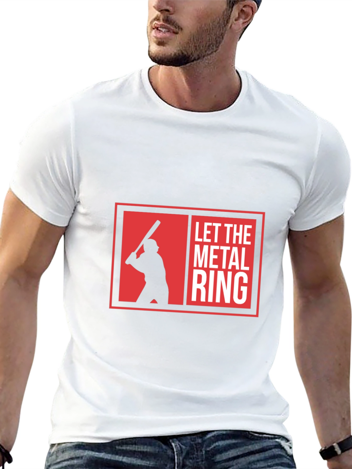 Let The Metal Ring Black T-Shirt