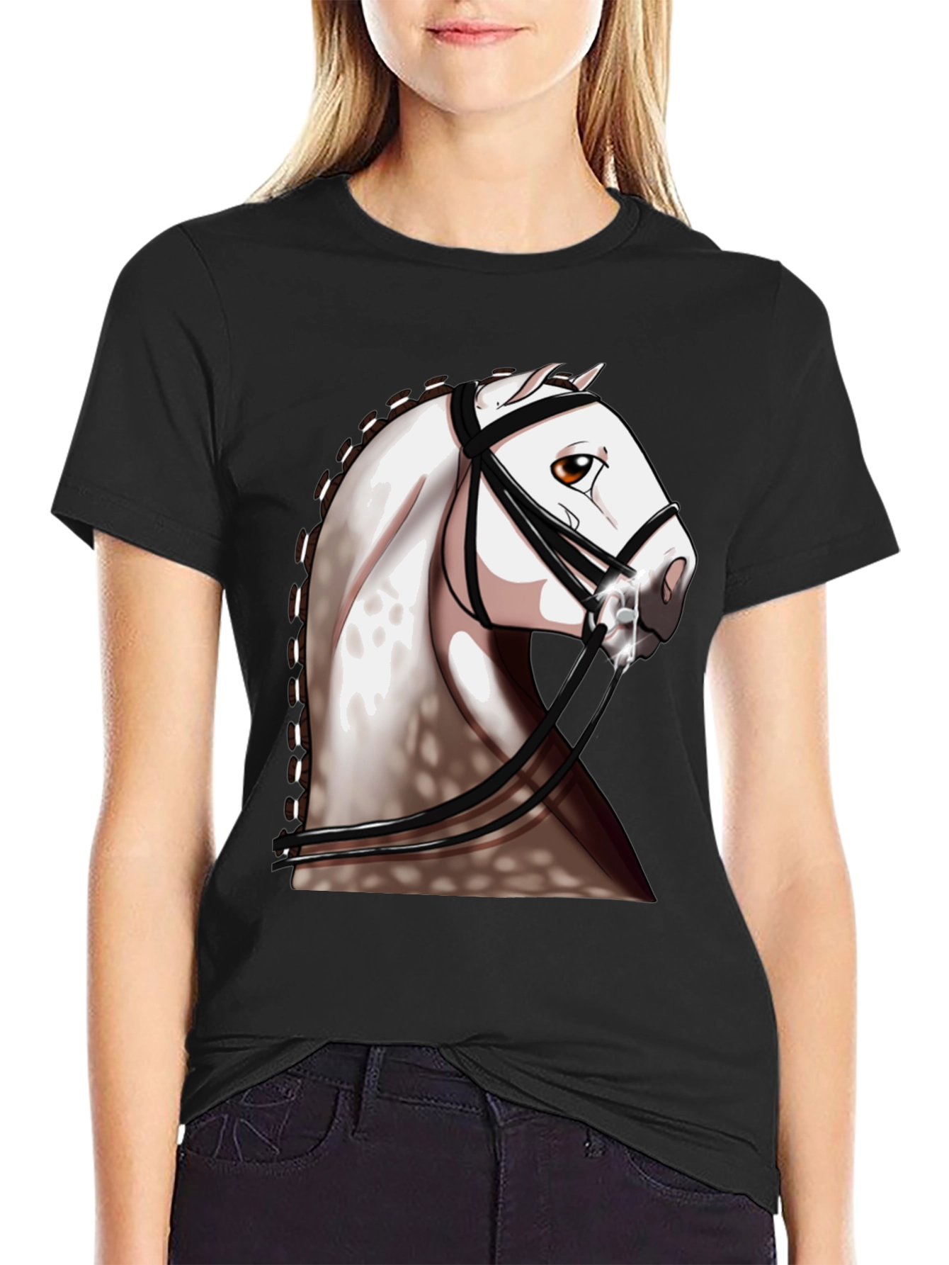 Horse Graphic Tee - Equestrian Style