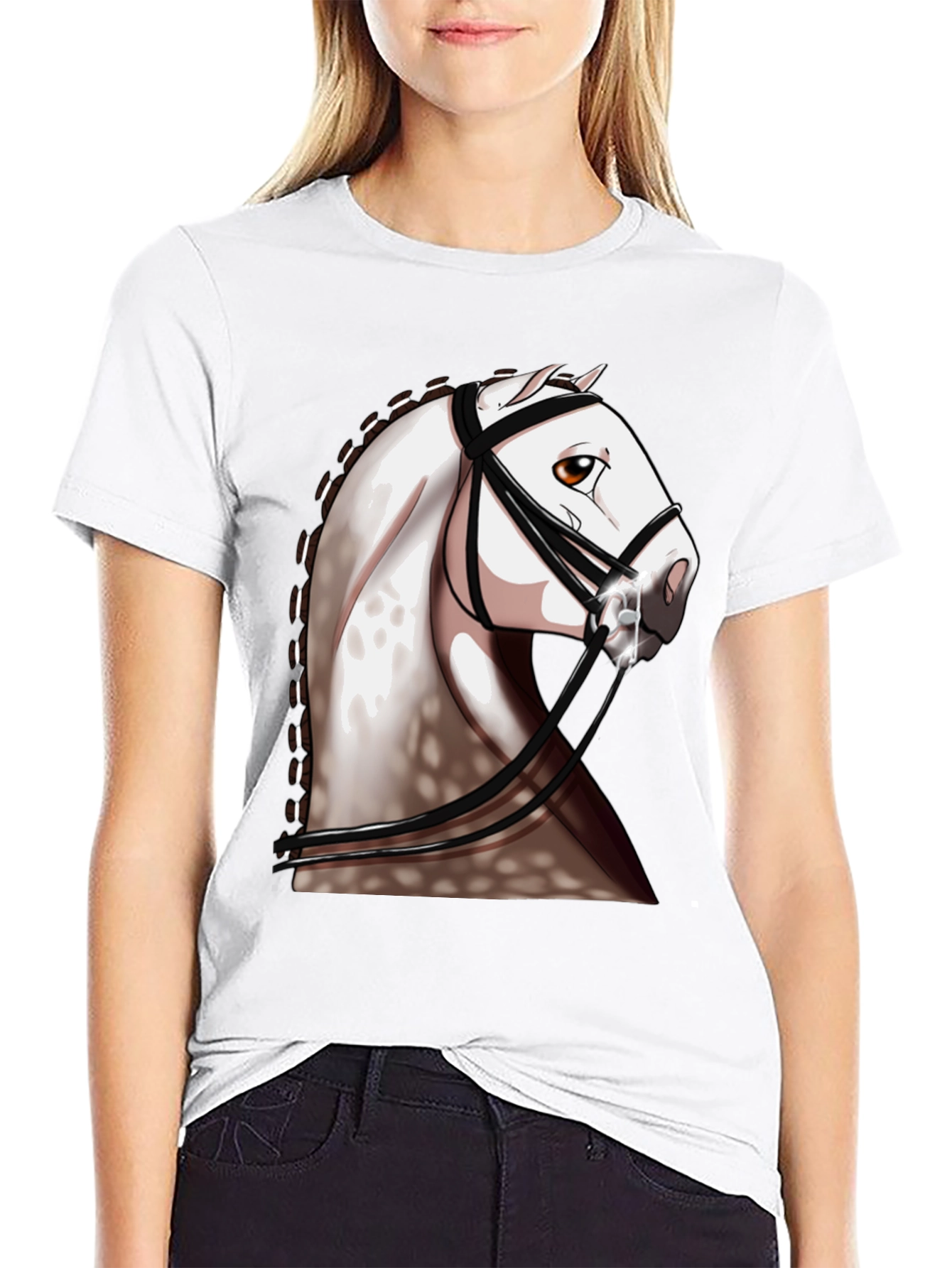 Horse Graphic Tee - Equestrian Style