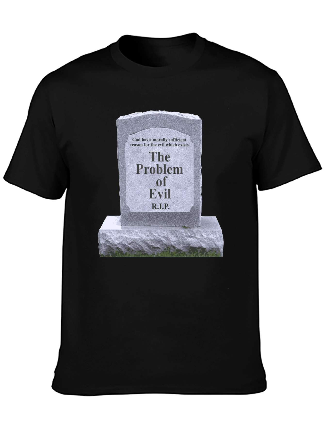 The Problem of Evil T-Shirt - RIP Philosophy Tee