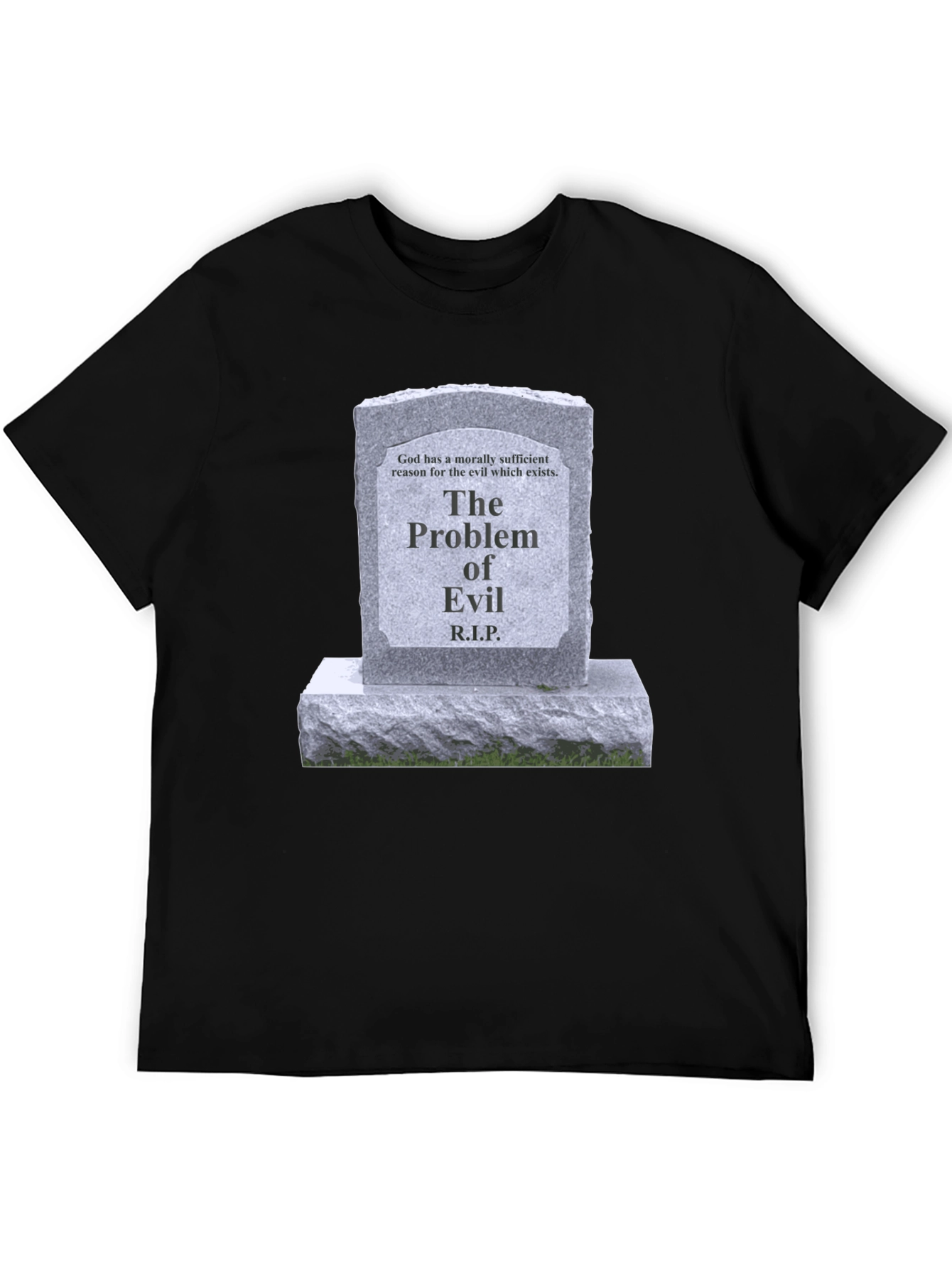 The Problem of Evil T-Shirt - RIP Philosophy Tee