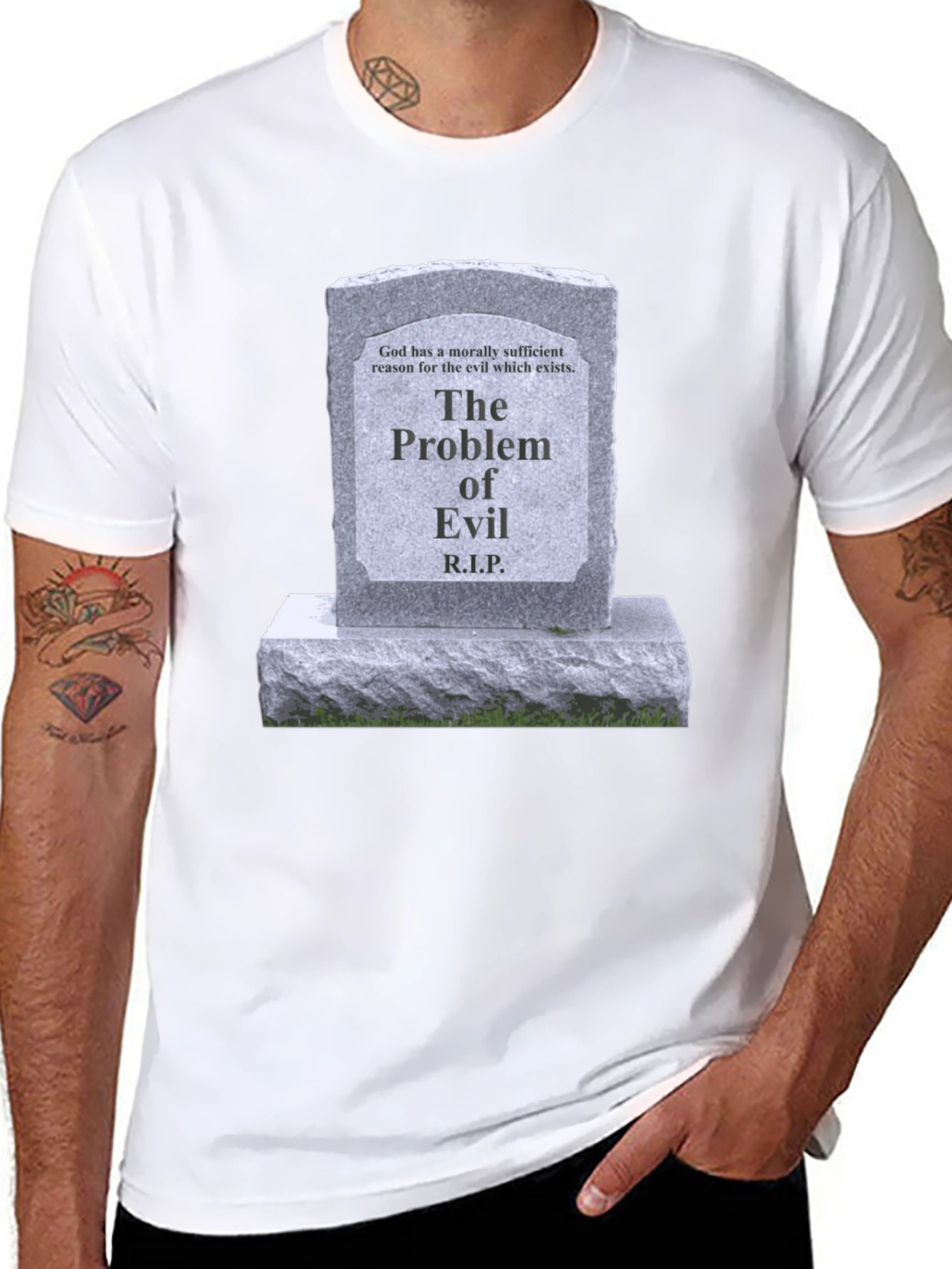 The Problem of Evil T-Shirt - RIP Philosophy Tee