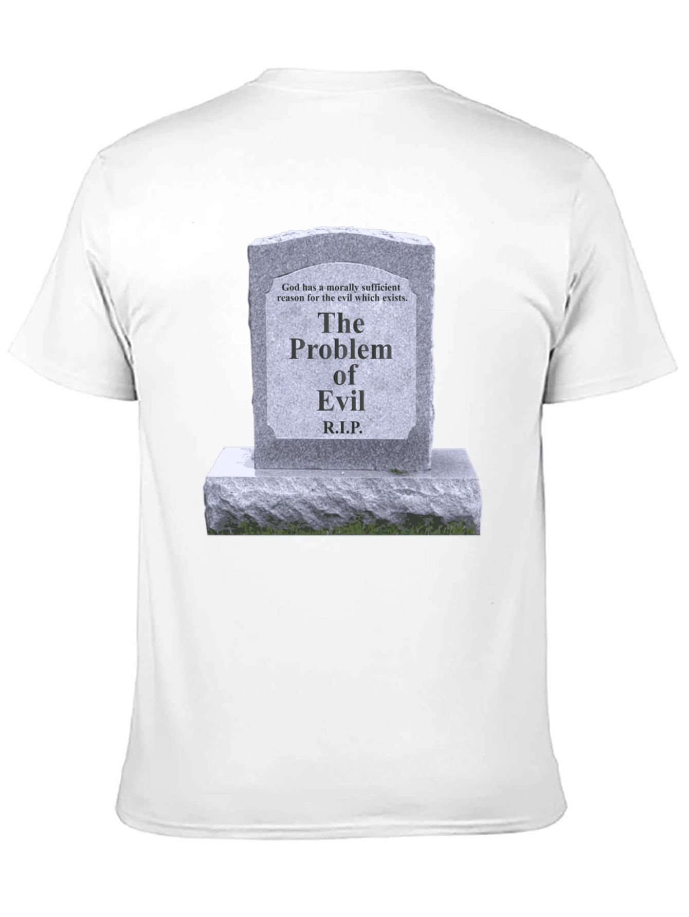The Problem of Evil T-Shirt - RIP Philosophy Tee