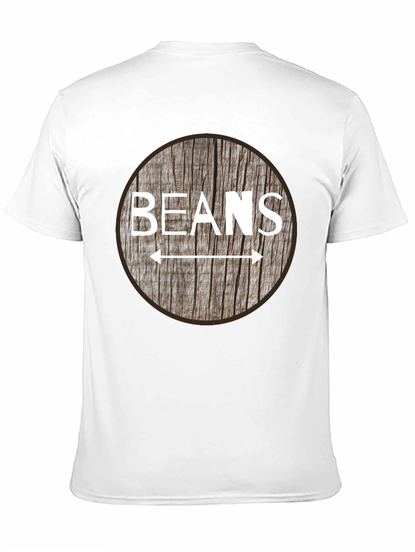 Beans Arrow T-Shirt - Novelty Graphic Tee