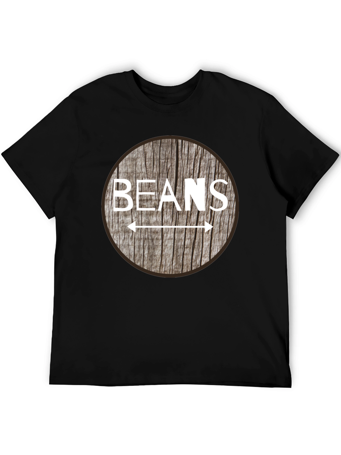 Beans Arrow T-Shirt - Novelty Graphic Tee