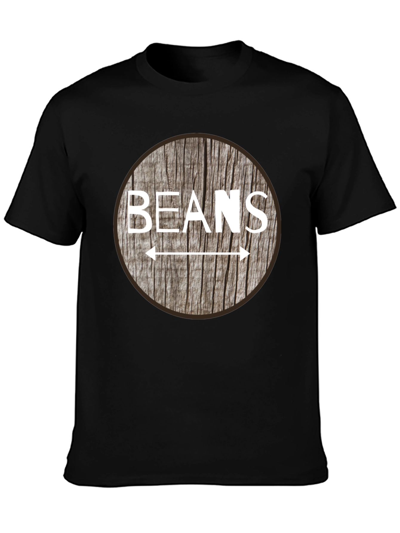 Beans Arrow T-Shirt - Novelty Graphic Tee