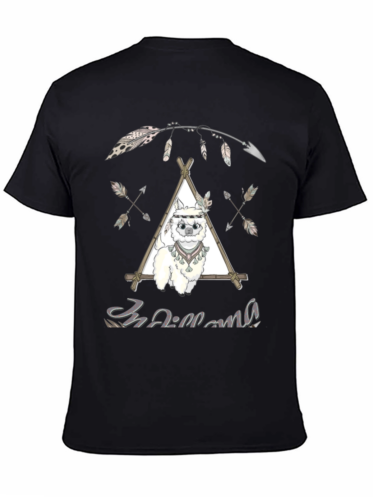 Llama Teepee T-Shirt