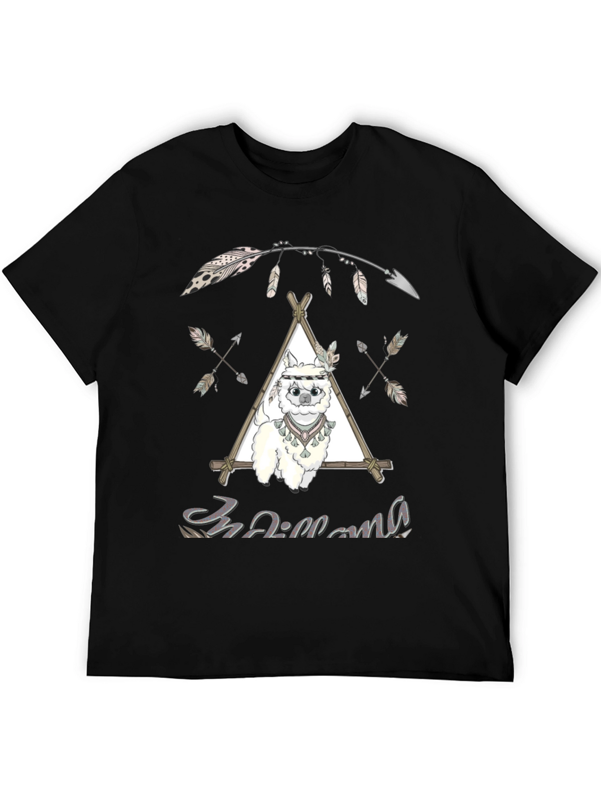 Llama Teepee T-Shirt
