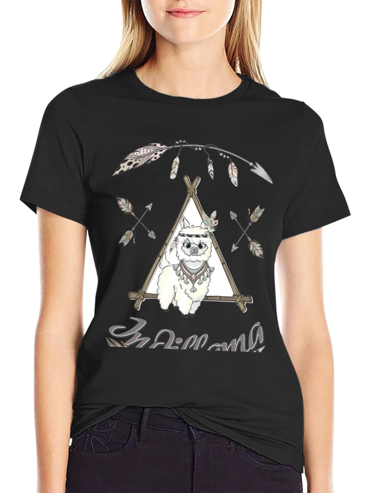 Llama Teepee T-Shirt