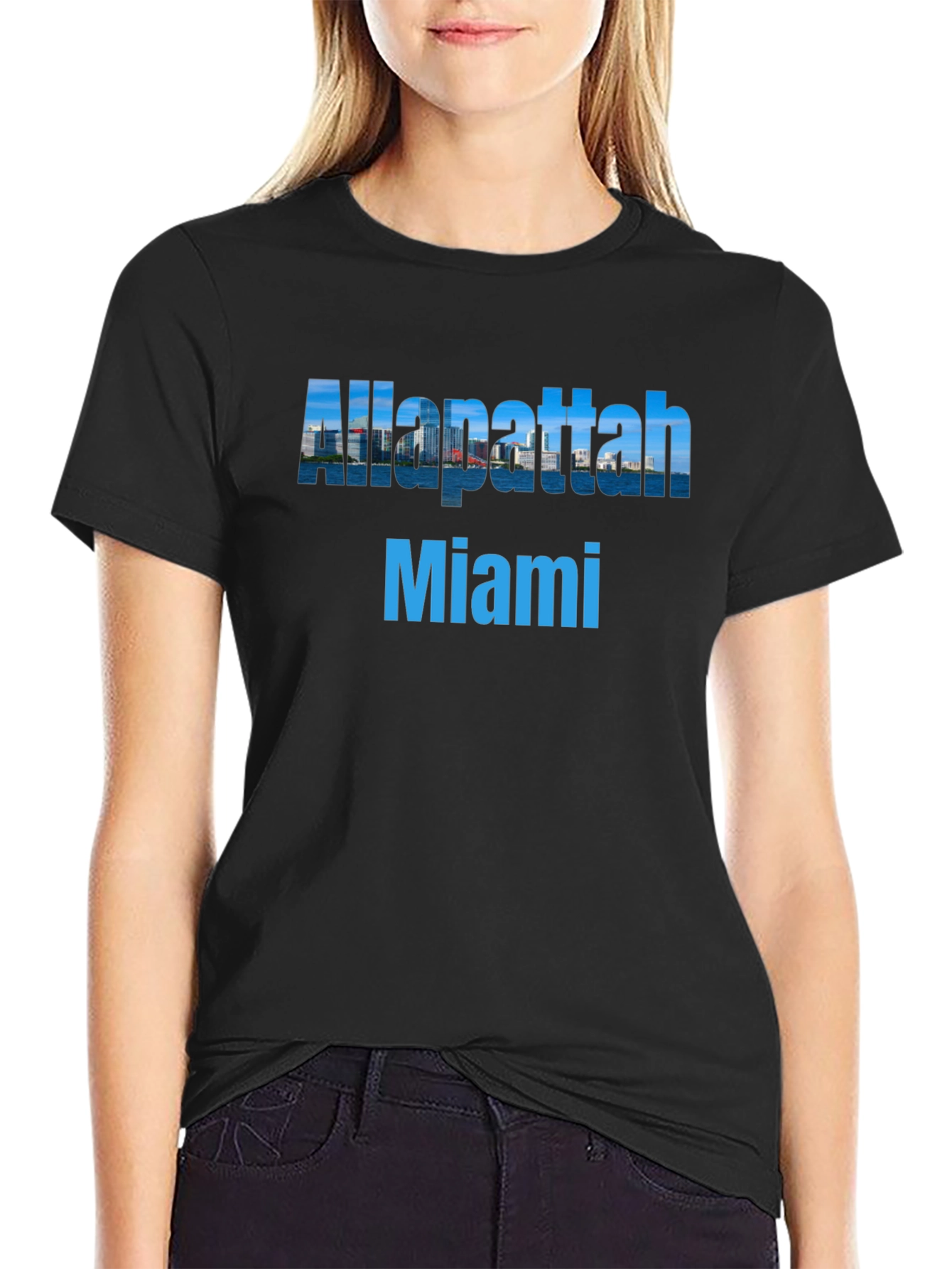 Allapattah Miami Graphic Tee - Black