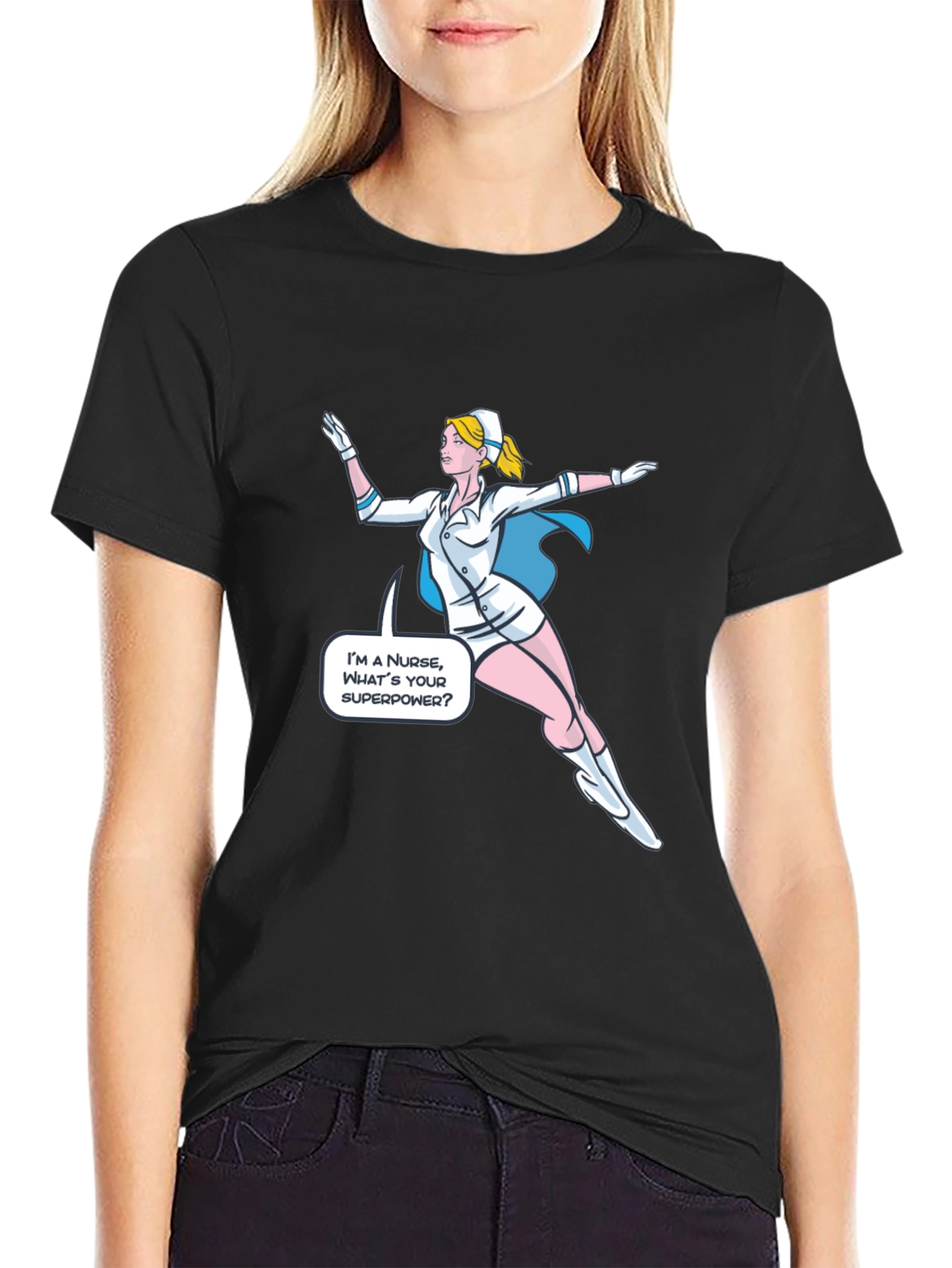 Superhero Nurse T-Shirt - Whats Your Superpower?