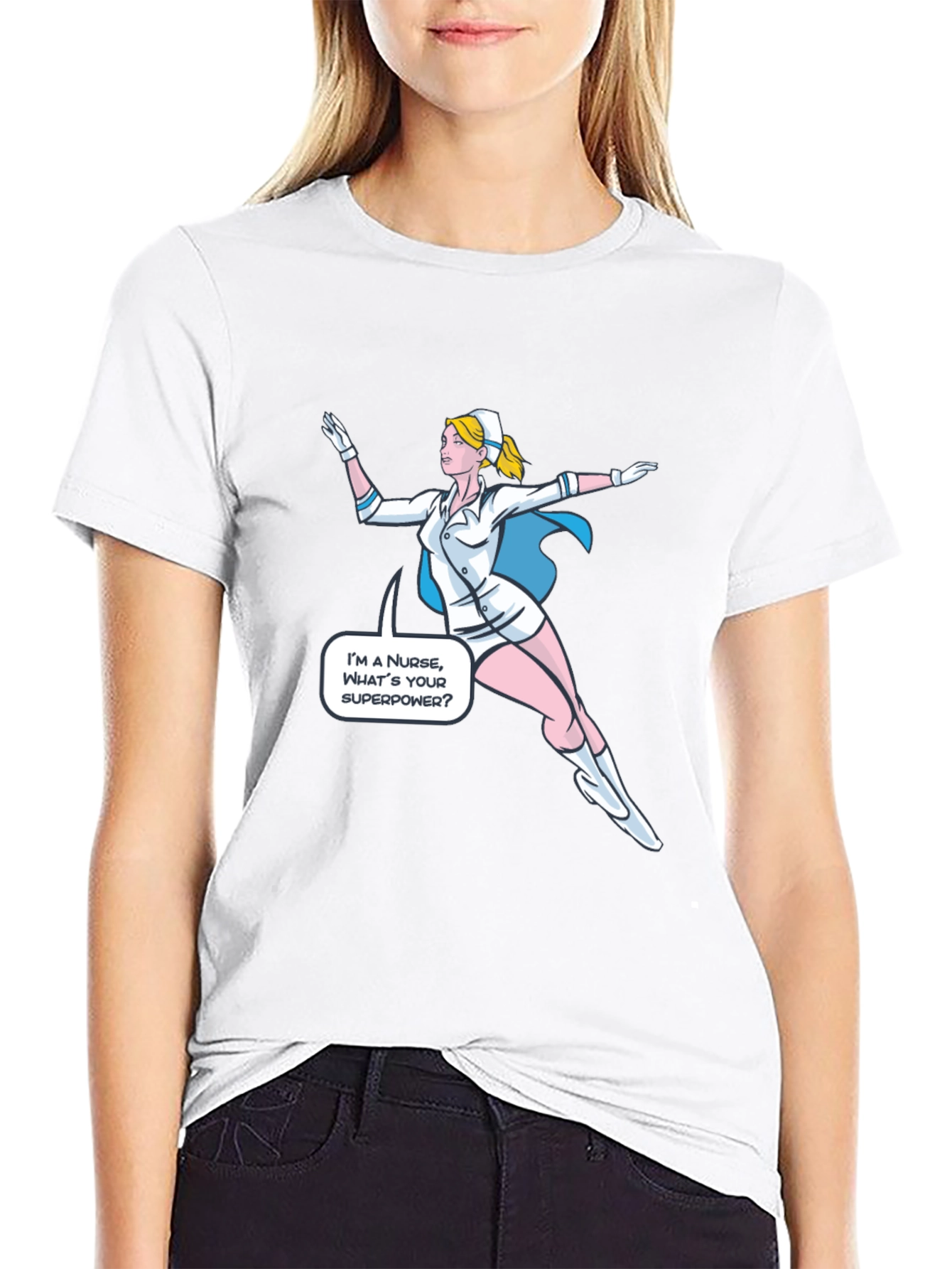 Superhero Nurse T-Shirt - Whats Your Superpower?