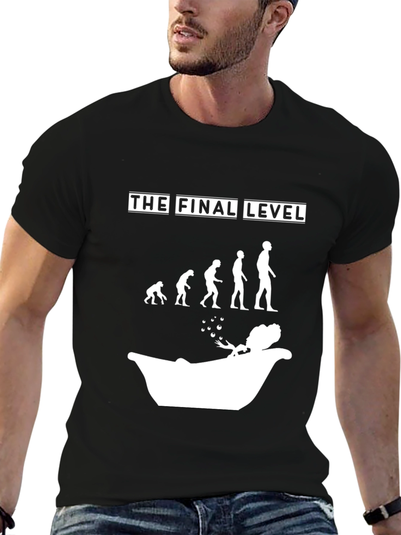 The Final Level Evolution T-Shirt Funny Graphic Tee