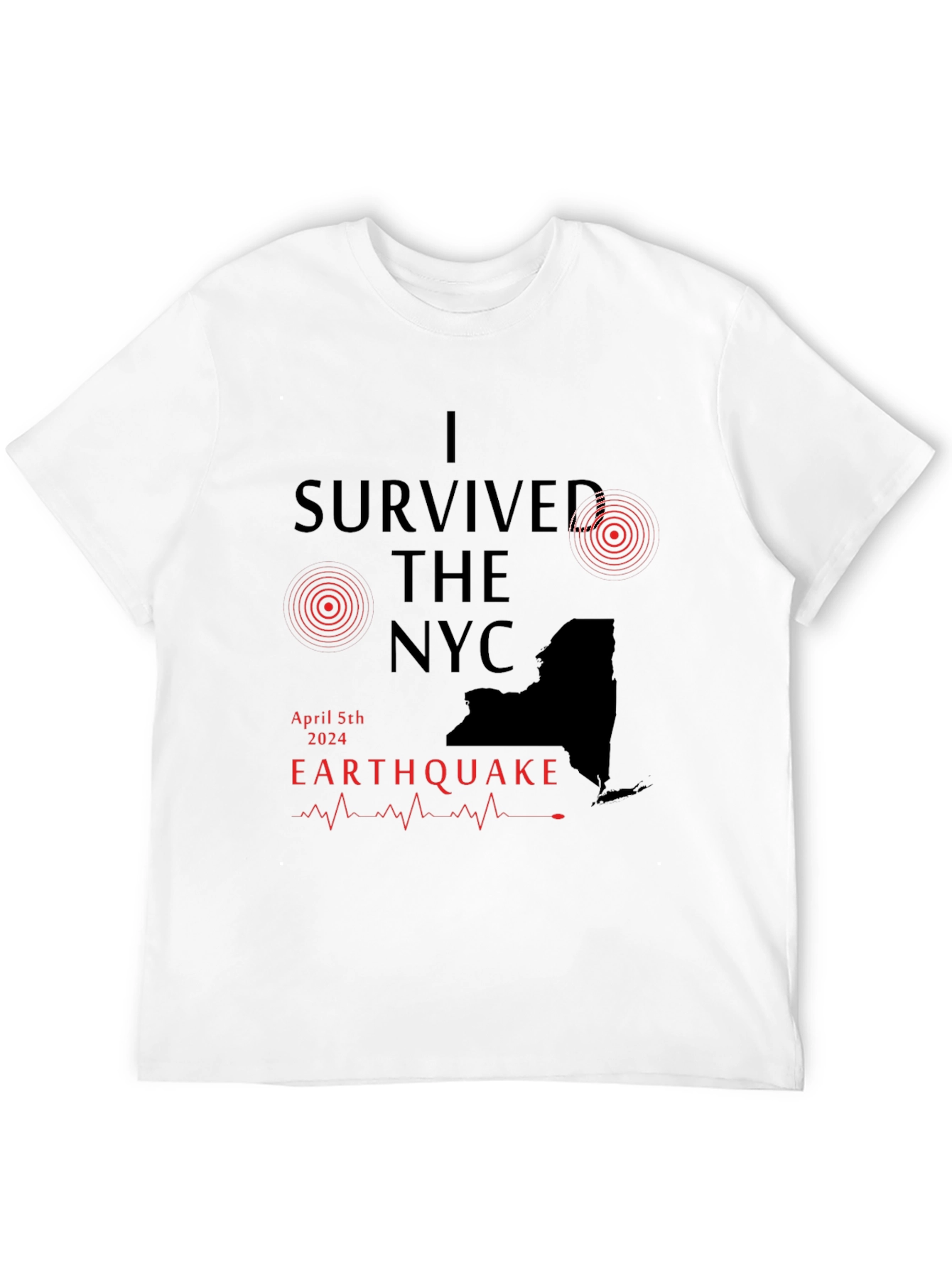 I Survived The NYC Earthquake T-Shirt