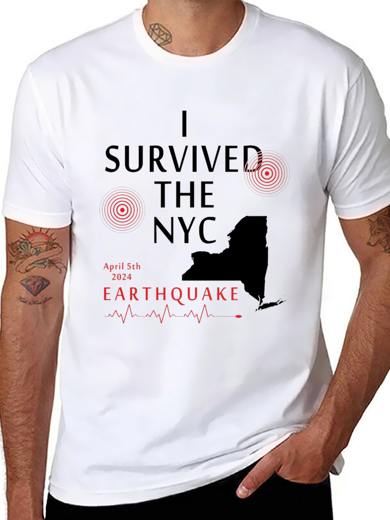 I Survived The NYC Earthquake T-Shirt