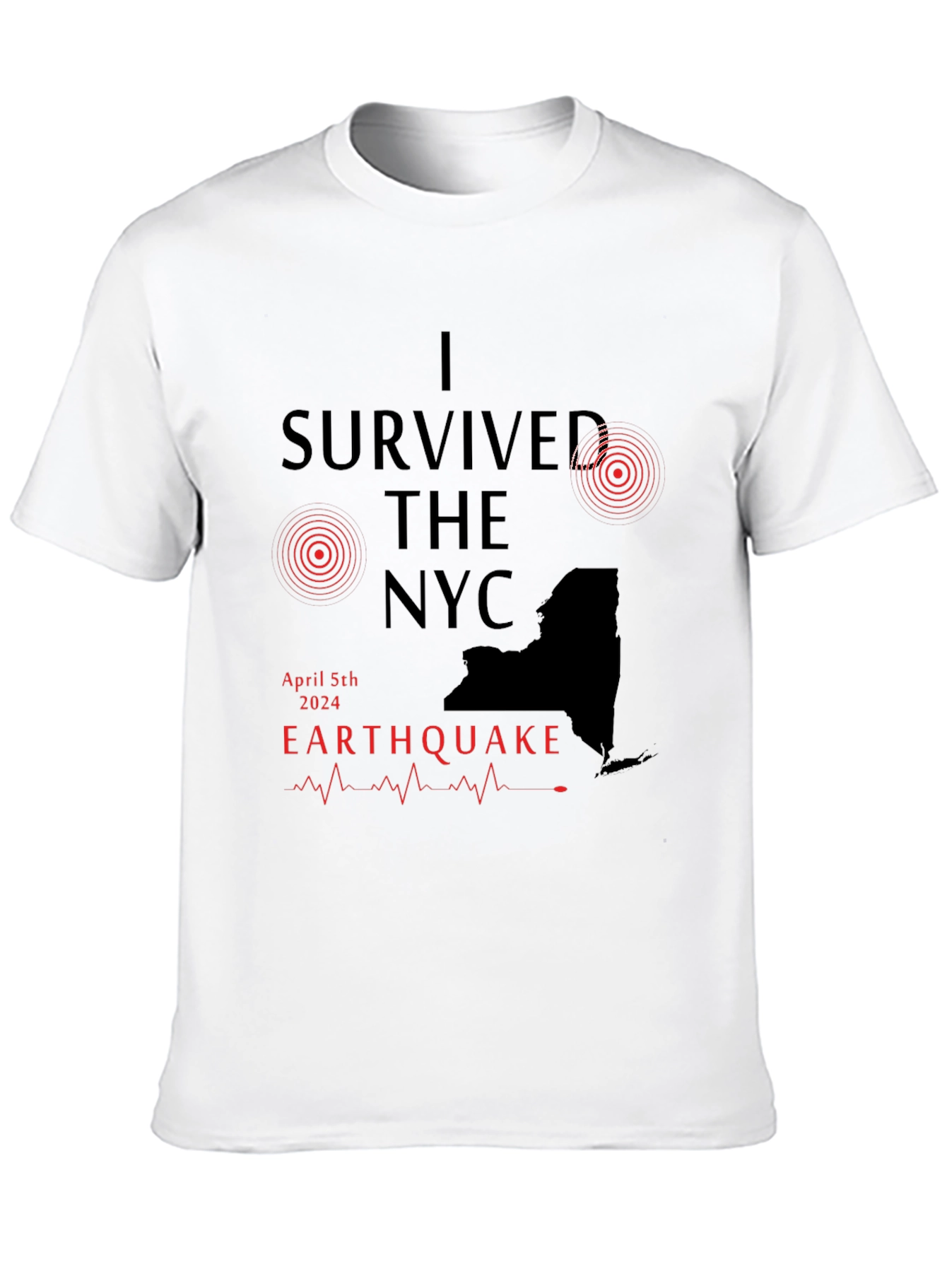 I Survived The NYC Earthquake T-Shirt