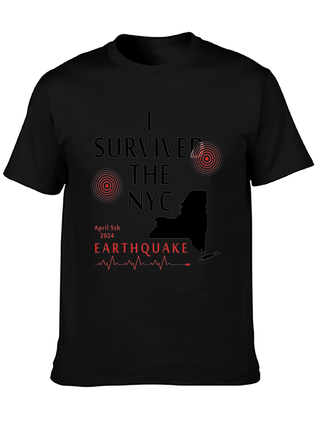 I Survived The NYC Earthquake T-Shirt