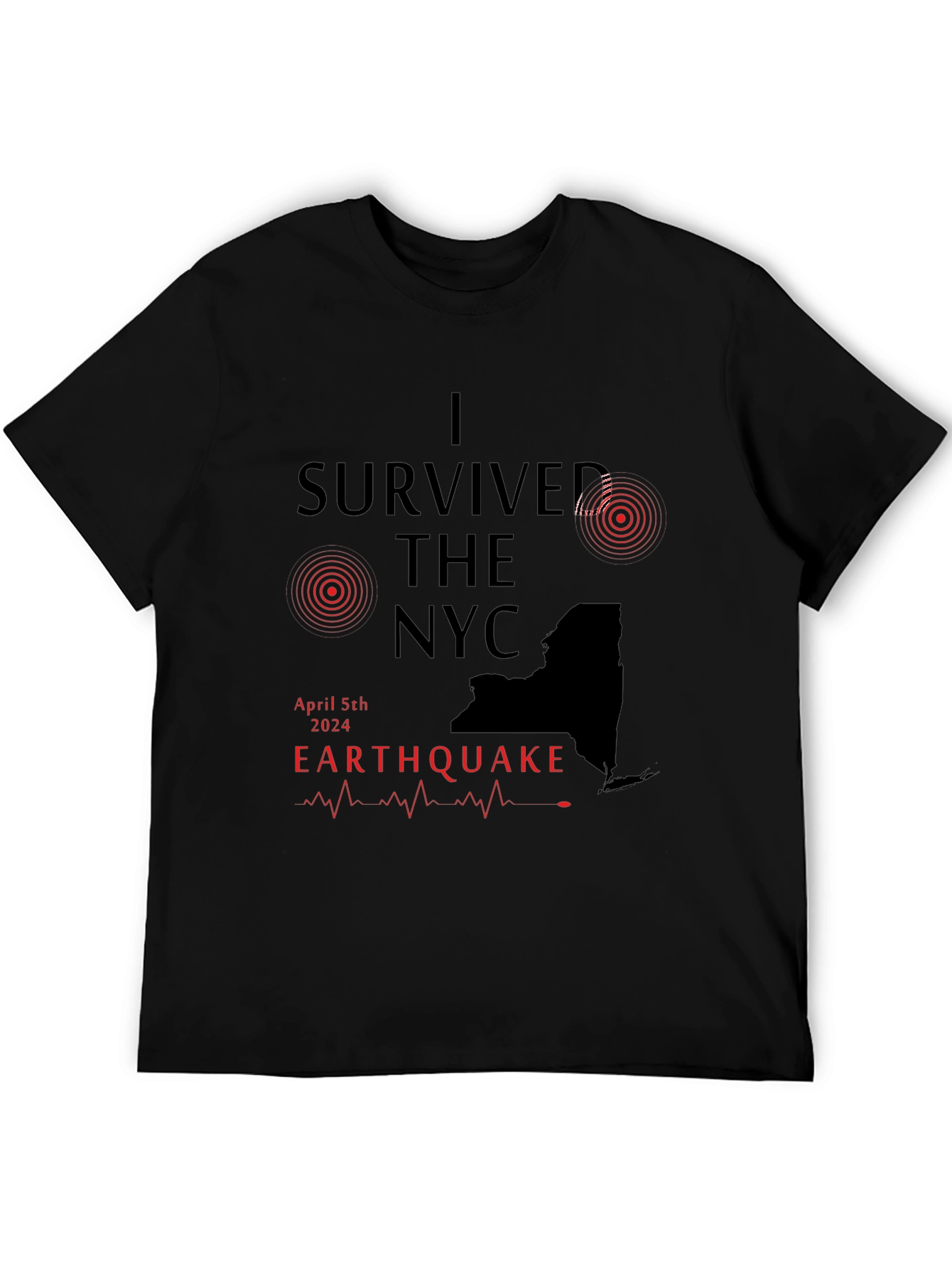 I Survived The NYC Earthquake T-Shirt