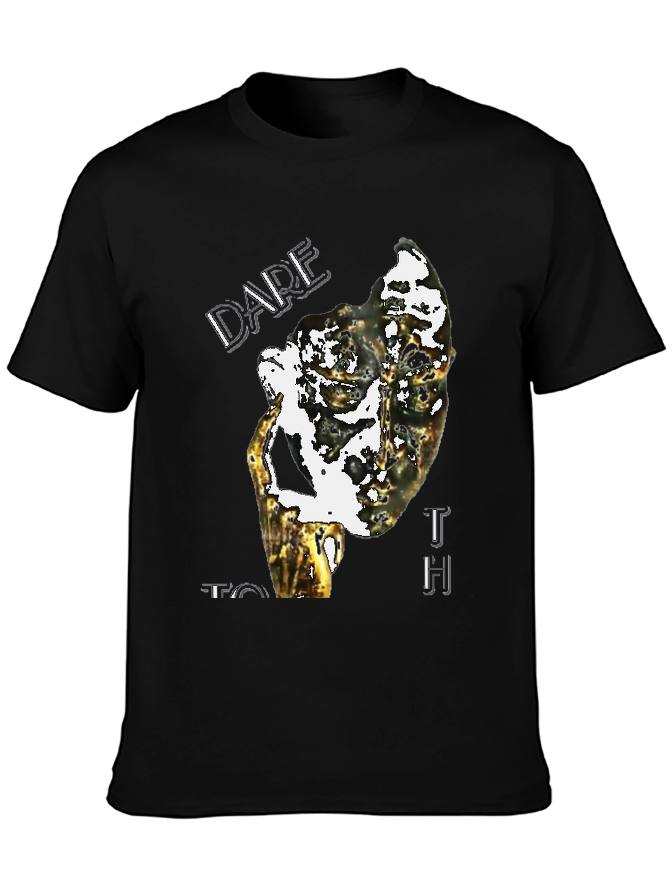 Dare To Touch Graphic Tee - Unique Print