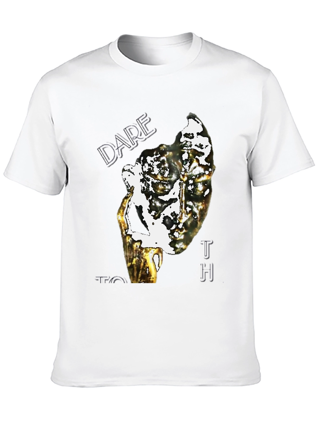 Dare To Touch Graphic Tee - Unique Print