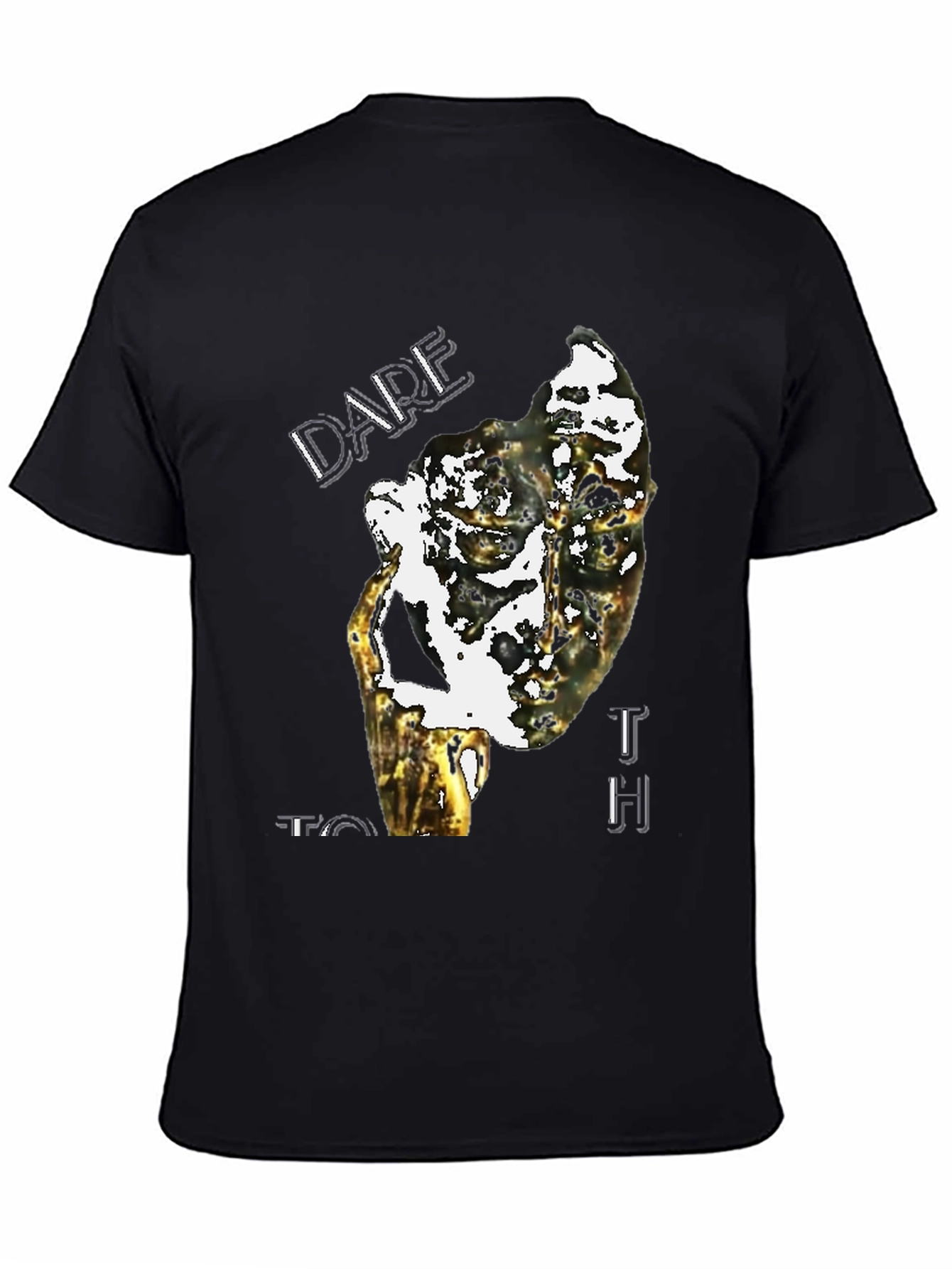 Dare To Touch Graphic Tee - Unique Print