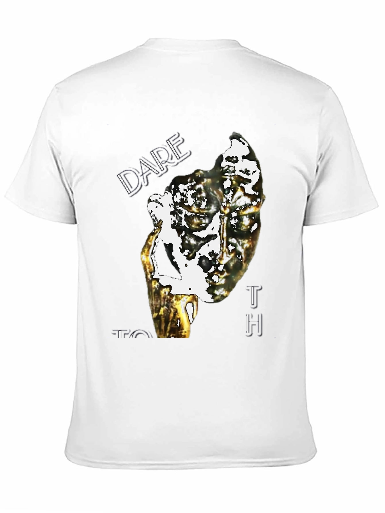 Dare To Touch Graphic Tee - Unique Print
