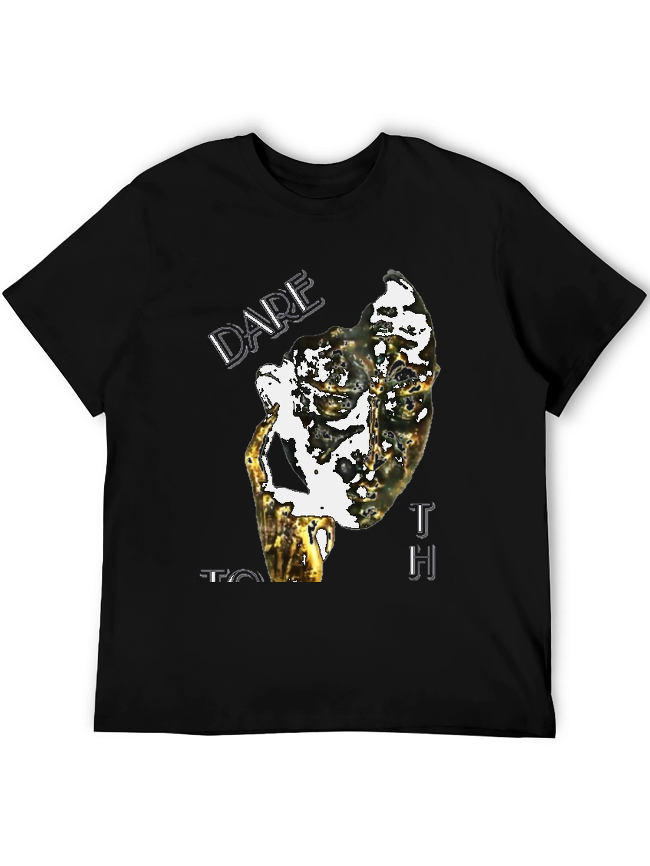 Dare To Touch Graphic Tee - Unique Print