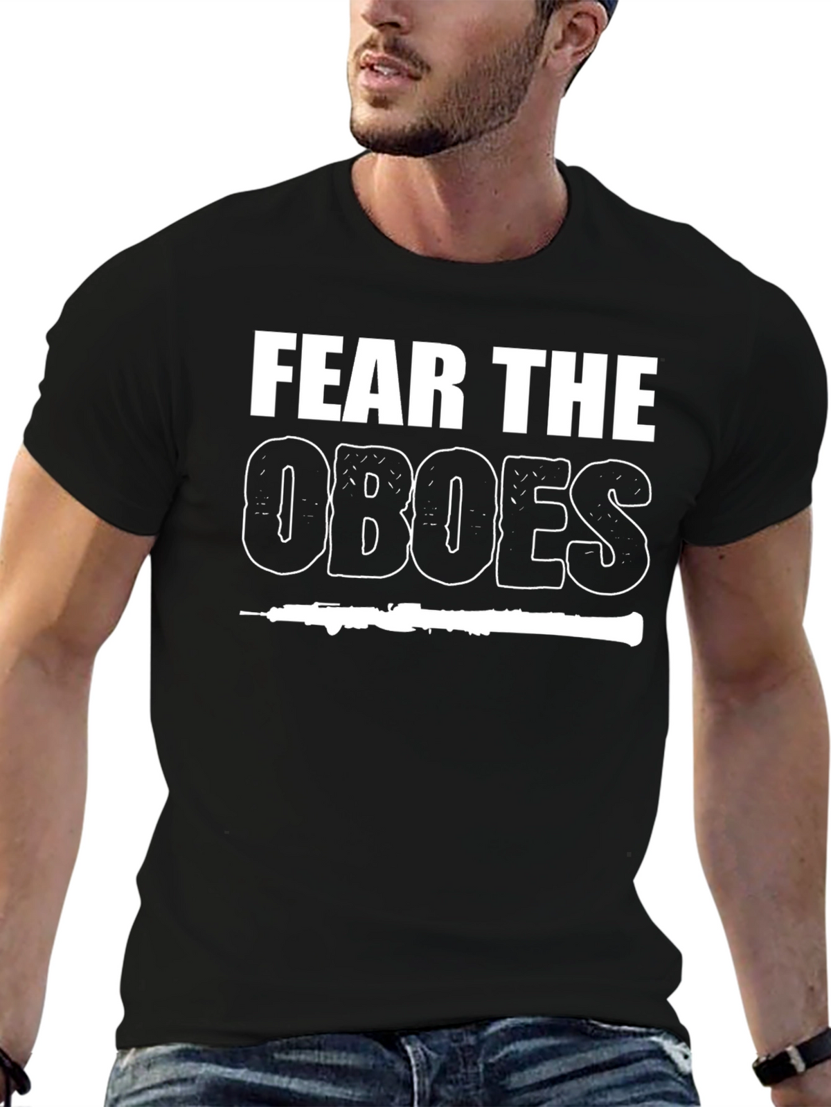 Fear The Oboes Funny Band T-Shirt