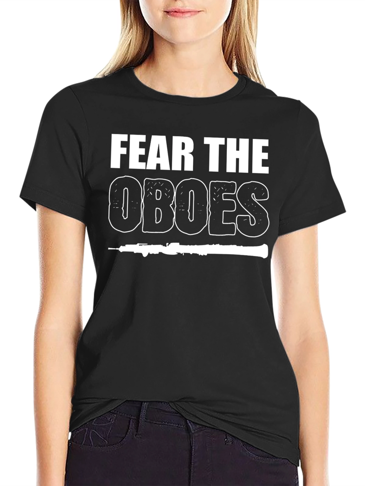 Fear The Oboes Funny Band T-Shirt
