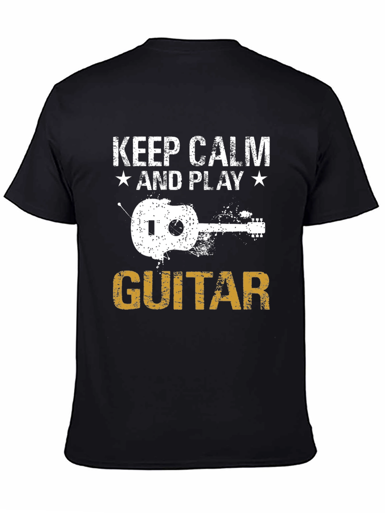 Keep Calm Guitar T-Shirt - Music Lover Tee