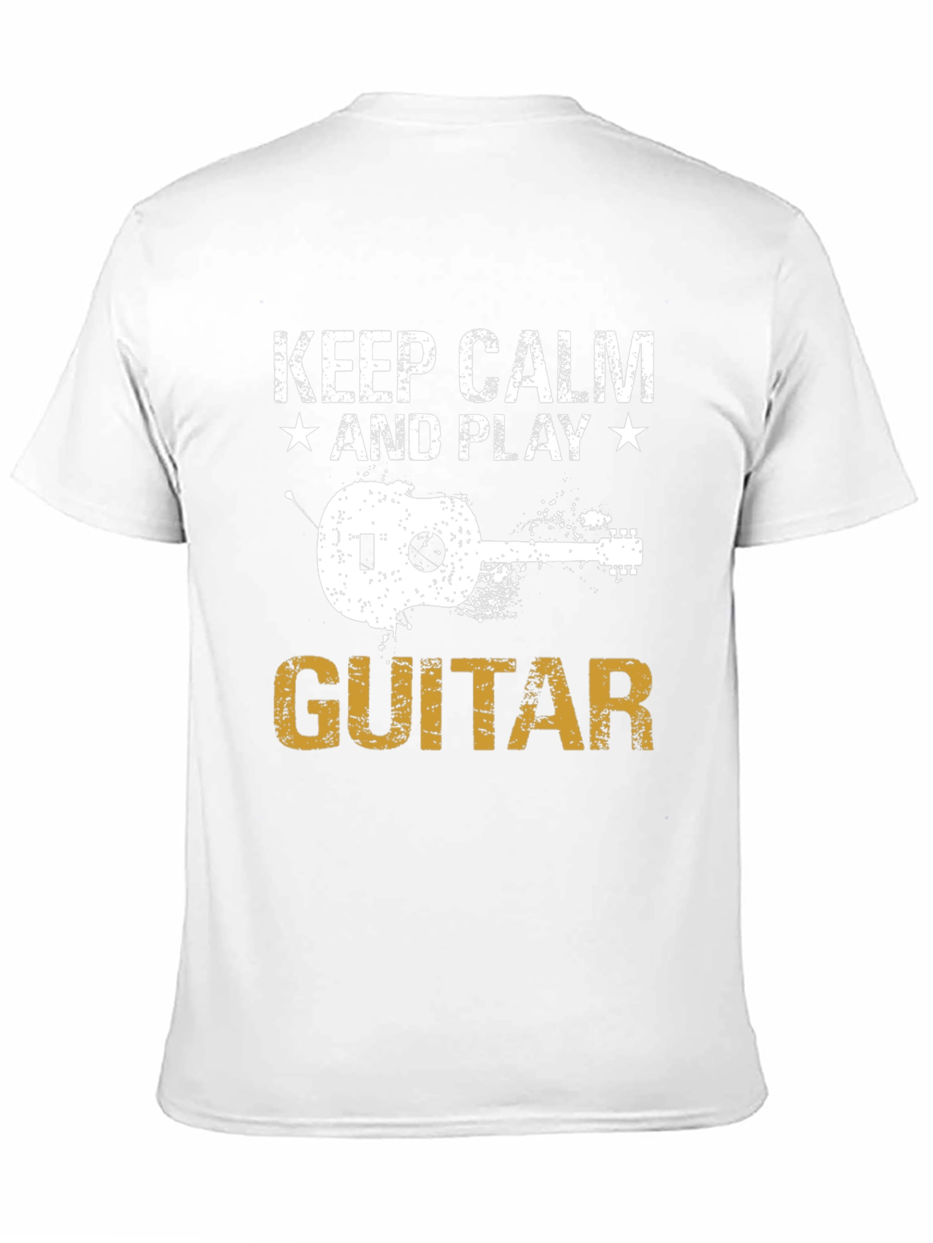 Keep Calm Guitar T-Shirt - Music Lover Tee