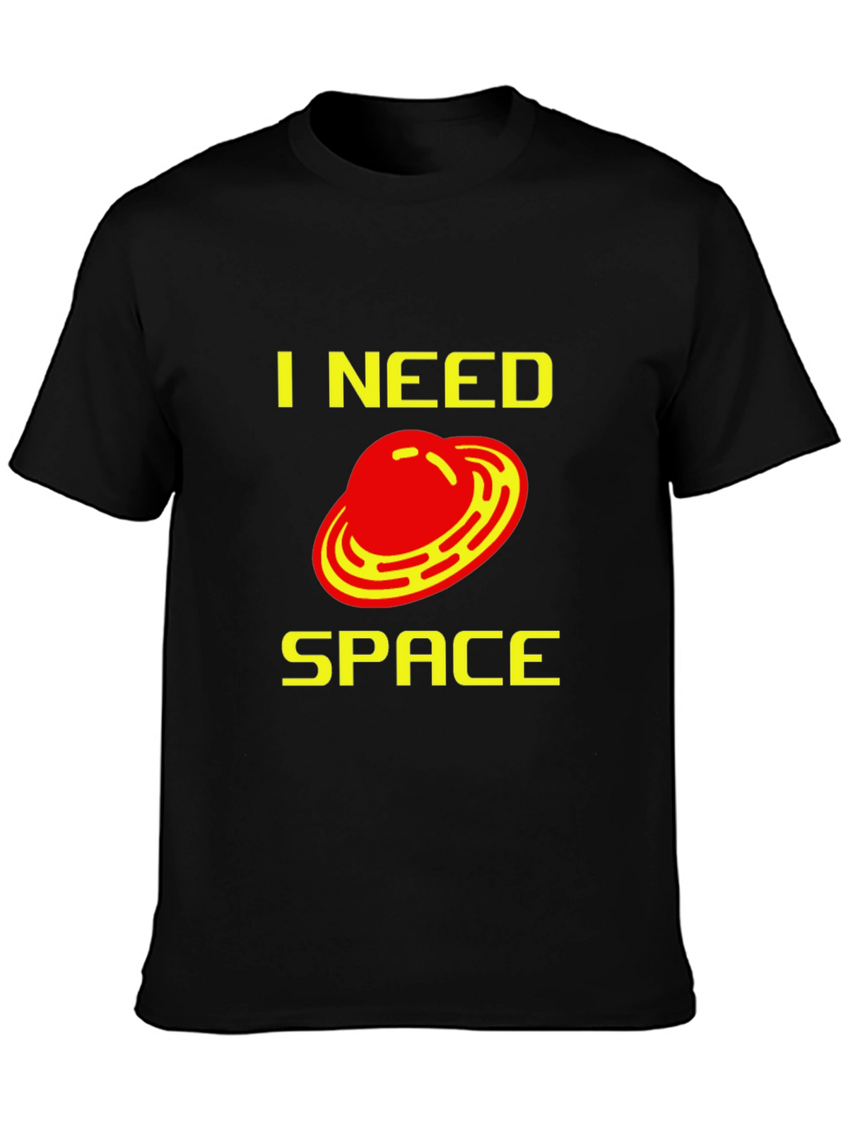 I Need Space T-Shirt - Sci-Fi UFO Design