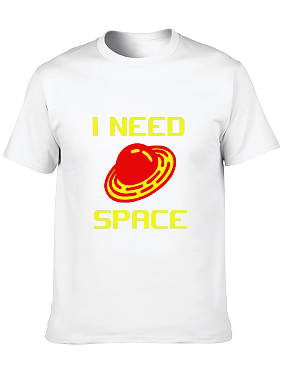 I Need Space T-Shirt - Sci-Fi UFO Design